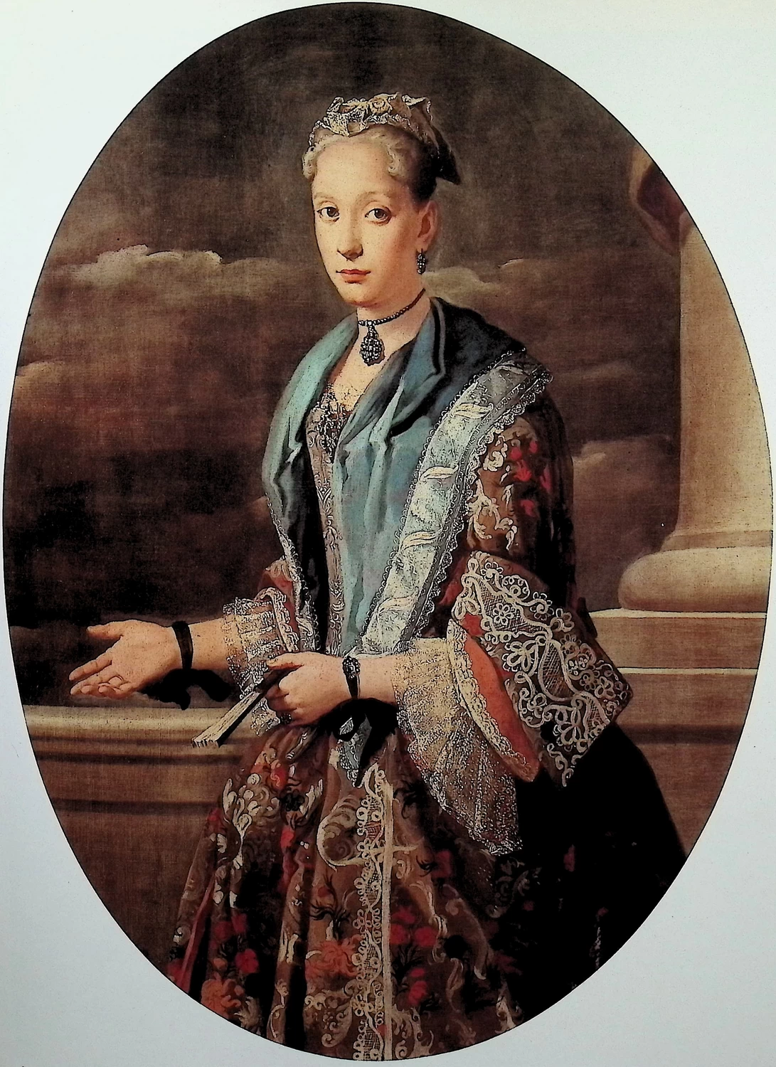 Giacomo Ceruti, il Pitocchetto - 305, Ritratto di genildonna della famiglia Lechi